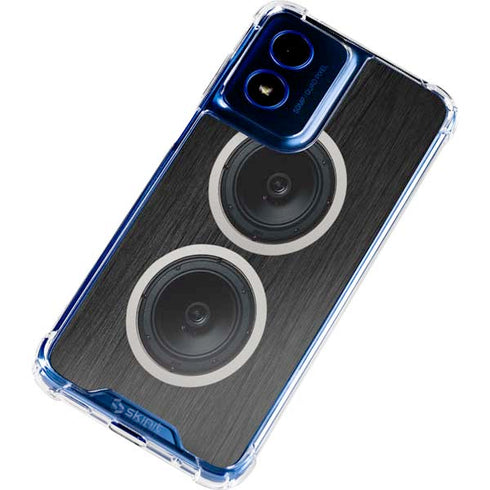 Boom Box Speakers Moto G 5G (2024) Clear Case